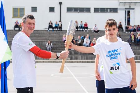 FOTO  Slovenske olimpijske sanje ponesli širom naše občine 59